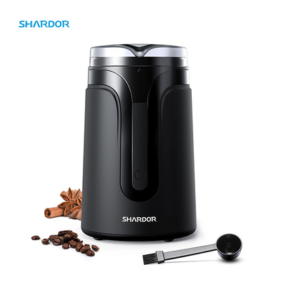 เครื่องบดเสี้ยนแบบพกพาขนาดเล็ก Shardor โรงสีไฟฟ้า Spice Black Multi-Functional