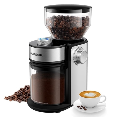 2 ถึง 12 ถ้วยเครื่องบดเอสเพรสโซ่ไฟฟ้า Cg835s Burr Shardor เครื่องบดเมล็ดกาแฟ