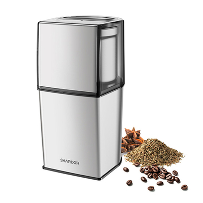 เครื่องบดเมล็ดกาแฟแบบชาร์จ 70g เครื่องบดเมล็ดกาแฟไร้สาย 200W พร้อมถ้วยถอดได้