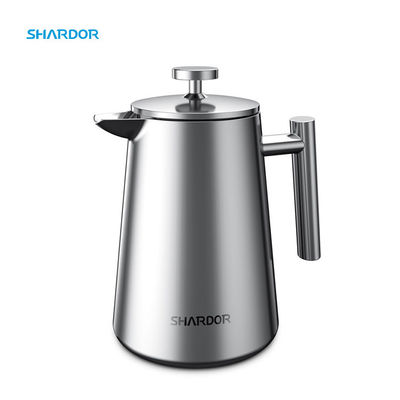 เครื่องชงกาแฟหม้อสูญญากาศ 1000ml/34oz อุ่นเครื่องชงชากดฝรั่งเศส LFGB