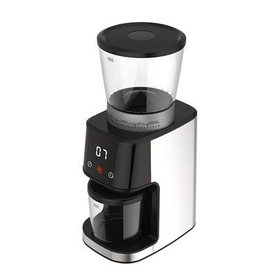 เครื่องบดกาแฟเสี้ยนรูปกรวยที่เงียบสงบ 165W 275g DC Motor เครื่องทำกาแฟเอสเพรสโซ่