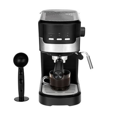 SS304 เครื่องชงกาแฟมัลติฟังก์ชั่น 15 บาร์ ABS เครื่องชงกาแฟอัตโนมัติเชิงพาณิชย์