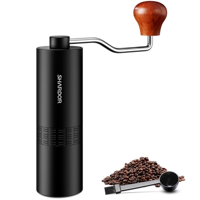 เครื่องบดกาแฟแบบพกพากลางแจ้งแบบใช้มือสแตนเลส CG301B