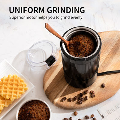 ใบมีดมินิ 200W เครื่องบดเมล็ดกาแฟมือ 60g เครื่องชงกาแฟไฟฟ้าส่วนบุคคล