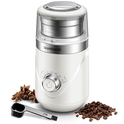 เครื่องชงกาแฟ ABS Fine Grind 150W ถ้วยถอดได้ Commercial Espresso Maker หยาบ