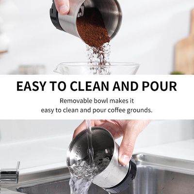 เครื่องบดกาแฟแบบละเอียดละเอียดแบบละเอียด Auto Stop 6 - 12 Cups Easy Clean
