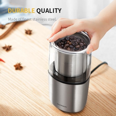 Corse Fine Custom Coffee Grinder เครื่องบดเครื่องเทศแบบถอดได้ Stainless Steel