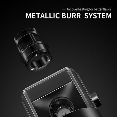 240g ปุ่มควบคุมสแตนเลสเสี้ยนเครื่องบดมือ Nespresso เครื่องชงกาแฟในครัวเรือน