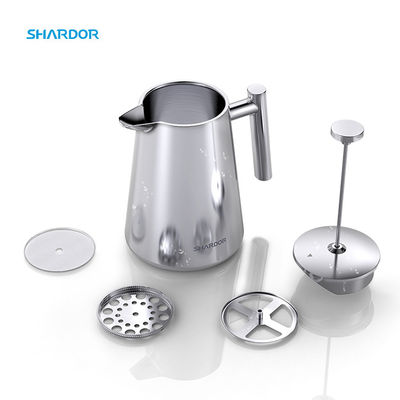 เครื่องชงกาแฟหม้อสูญญากาศ 1000ml/34oz อุ่นเครื่องชงชากดฝรั่งเศส LFGB