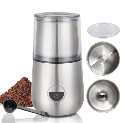 เครื่องบดกาแฟแบบกำหนดเองแบบถอดได้ 2 in 1 SUS 304 ที่ตีฟองนมสำหรับตีฟองนม