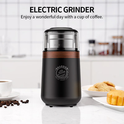 70dB Push Type เครื่องบดเมล็ดกาแฟแบบมืออาชีพ SS304 เครื่องชงกาแฟมัลติฟังก์ชั่น