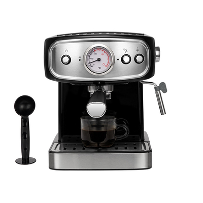 เครื่องชงกาแฟมัลติฟังก์ชั่นอัตโนมัติ 1.5L 850W Anti Drip Commercial Espresso Coffee Maker