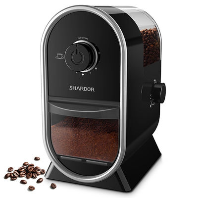 เครื่องบดกาแฟ Black Burr ขนาดเล็ก 100W เครื่องบดกาแฟสำหรับ Home