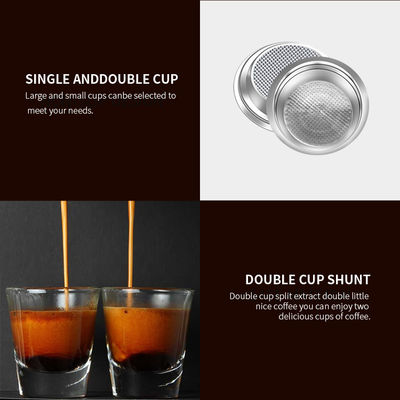 เครื่องชงกาแฟ Shardor 15 Bar ความดันเอสเพรสโซ่ 500W เครื่องชงกาแฟมัลติฟังก์ชั่