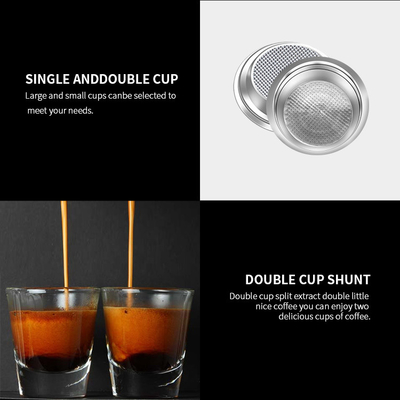 เครื่องชงกาแฟเอสเพรสโซ่อัตโนมัติพร้อมที่ตีฟองนม Professional Commercial Smart