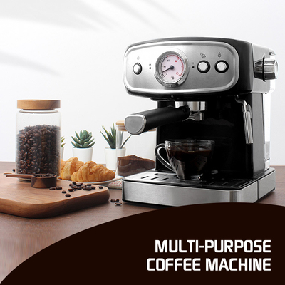 15 บาร์ปั๊ม 850W เครื่องชงกาแฟมัลติฟังก์ชั่เอสเพรสโซ่มือถือเครื่องบดกาแฟไฟฟ้า