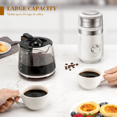 เครื่องบดเมล็ดกาแฟไฟฟ้า 150W SS304 70g เครื่องบดเอสเพรสโซ่อัตโนมัติ