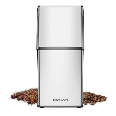 ABS SS304 เครื่องบดกาแฟแบบชาร์จไฟได้ 200W เครื่องบดเครื่องเทศไร้สาย