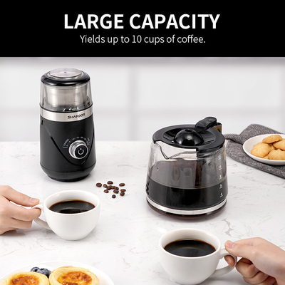 เครื่องบดเมล็ดกาแฟอัตโนมัติ ABS ความจุ 70 กรัม CG638B เครื่องชงกาแฟไฟฟ้าแบบพกพา