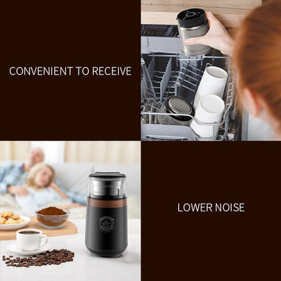 เครื่องบดกาแฟไฟฟ้า 200W โลโก้ที่กำหนดเองเครื่องบดกาแฟสำหรับ Homeuse