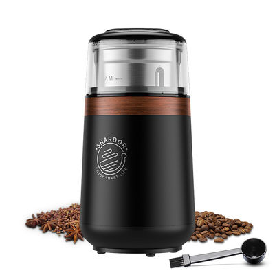 เครื่องบดกาแฟไฟฟ้า 200W โลโก้ที่กำหนดเองเครื่องบดกาแฟสำหรับ Homeuse