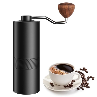 Burr Espresso Stainless Steel เครื่องบดกาแฟแบบแมนนวลแม่นยำแบบพกพา DIY Logo