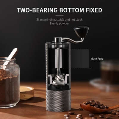 Cafe Culture เครื่องบดกาแฟแบบแมนนวลสแตนเลสเสี้ยนรูปกรวย Mini